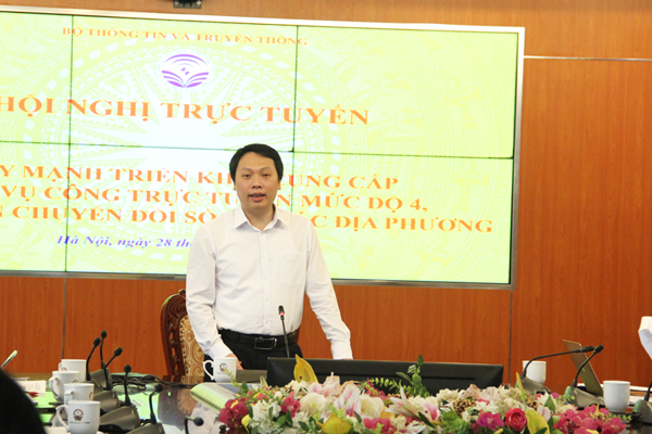 Thứ trưởng Nguyễn Huy Dũng phát biểu chỉ đạo tại Hội nghị